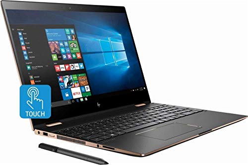 HP Spectre x360 15t Convertible 2-in-1 Laptop in Dark Ash Silver (8th Gen Intel i7-8550U, 32GB